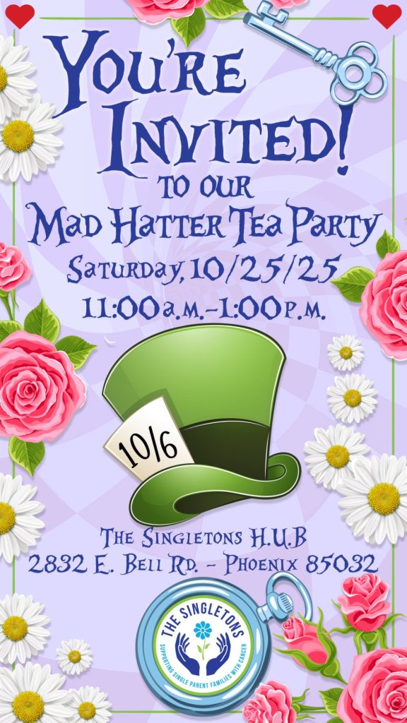 Mad Hatter High Tea Invitation